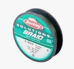 BERKLEY 0,24MM SOLUTIONS BRAID MIS.125MT GREEN - BERKLEY