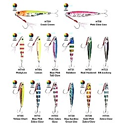 Fujin Jig-X 30gr MT04 Zebra Glow - FUJIN