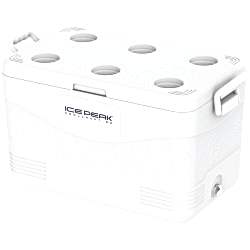 IcePeak CoolCraft 60 Buzluk 56.4 Litre, Renk:Beyaz - Icepeak