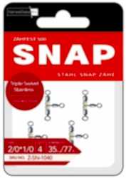 NaniwaOsakaShi Zahfest500 Triple Swivel Stainless Size:5*6 - NaniwaOsakaShi