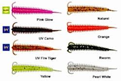 Kendo 5 cm Worm Yellow 10 Adet - KENDO