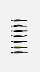 Kendo Mebaru&Ajı Worm 2.0 inch 12 Adet Color:304 Silikon Yem - KENDO