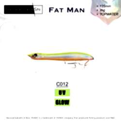 NANIWAOSAKASHI FAT MAN 135MM 26GR TOPWATER C012 - NaniwaOsakaShi