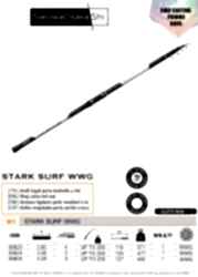 NANIWAOSAKASHI STARK SURF 4,20CM 100-250 OLTA KAMISI - NANIWAOSAKASHI