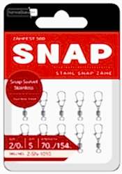 NaniwaOsakaShi Zahfest500 Snap Swivel Stainless Size:2/0 - NaniwaOsakaShi
