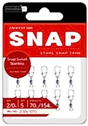 NaniwaOsakaShi Zahfest500 Snap Swivel Stainless Size:2 - NaniwaOsakaShi