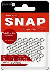 NaniwaOsakaShi Zahfest500 SplitRing Slim Stainless Size:6mm - NaniwaOsakaShi