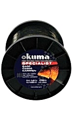 OKUMA CARP 1200M 28,00LB12,73KG 0,43MM CAMOU2TONES - OKUMA
