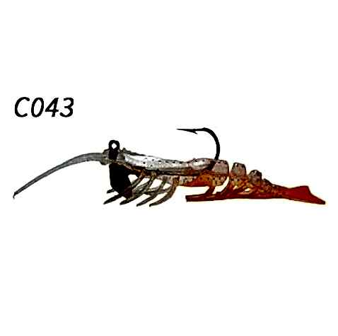 OSAKA CARIDINA SHRIMP 5CM 3.5GR C043 SİLİKON KARİDES - 1