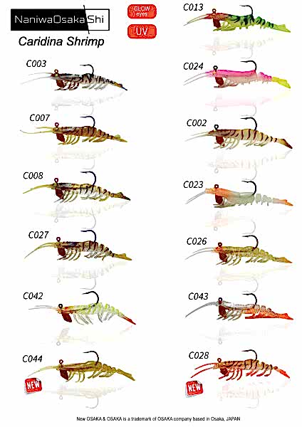 OSAKA CARIDINA SHRIMP 5CM 3.5GR C044 SİLİKON KARİDES - 2