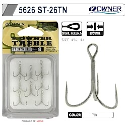 OWNER 5626-059 NO.6 ST-26TN TIN ÜÇLÜ OLTA İĞNESİ - OWNER