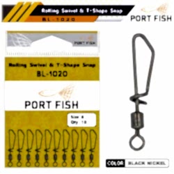 PORTFISH BL1020 No:6 Kilitli Maket Klipsi - PORT FİSH