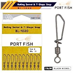 PORTFISH BL1020 No:8 Kilitli Maket Klipsi - PORT FİSH