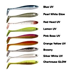 RYUJI PANIC SHAD 9CM ,5.5GR , LEMON UV 1AD - RYUJI