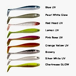 RYUJI PANIC SHAD 9CM ,5.5GR , ORAGE YELLOW UV 1AD - RYUJI