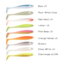 RYUJI PANIC SHAD 9CM ,5.5GR , CHARTREUSE GLOW 1AD - RYUJI