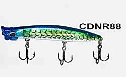 RYUJI POP EYE TOP WATER 9CM 7,5GR, 3DNR88 SU ÜSTÜ MAKET BALIK - RYUJI