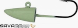 Savage Gear LRF Micro Sandeel Jighead Glow 3g #8 4 - SAVAGE GEAR
