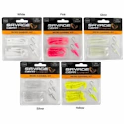 SG LRF MICRO SANDEEL KIT 12PCS 1+1 5+5 PINK - SAVAGE GEAR