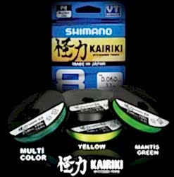 SHIMANO LİNE KAİRİKİ 8+150M 0,16MM 9,8 KG M.GREEN İP MİSİNA - SHIMANO