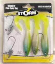 STORM PRO CURL TAIL 3.5 CHARTREUSE PEARL - 