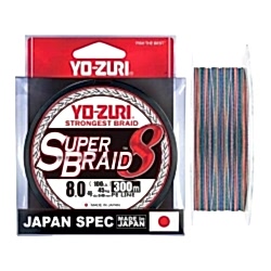 YOZURI SUPER BRAID 8X M.COLOR İP MİSİNA 0.19MM - 300M - Yozuri